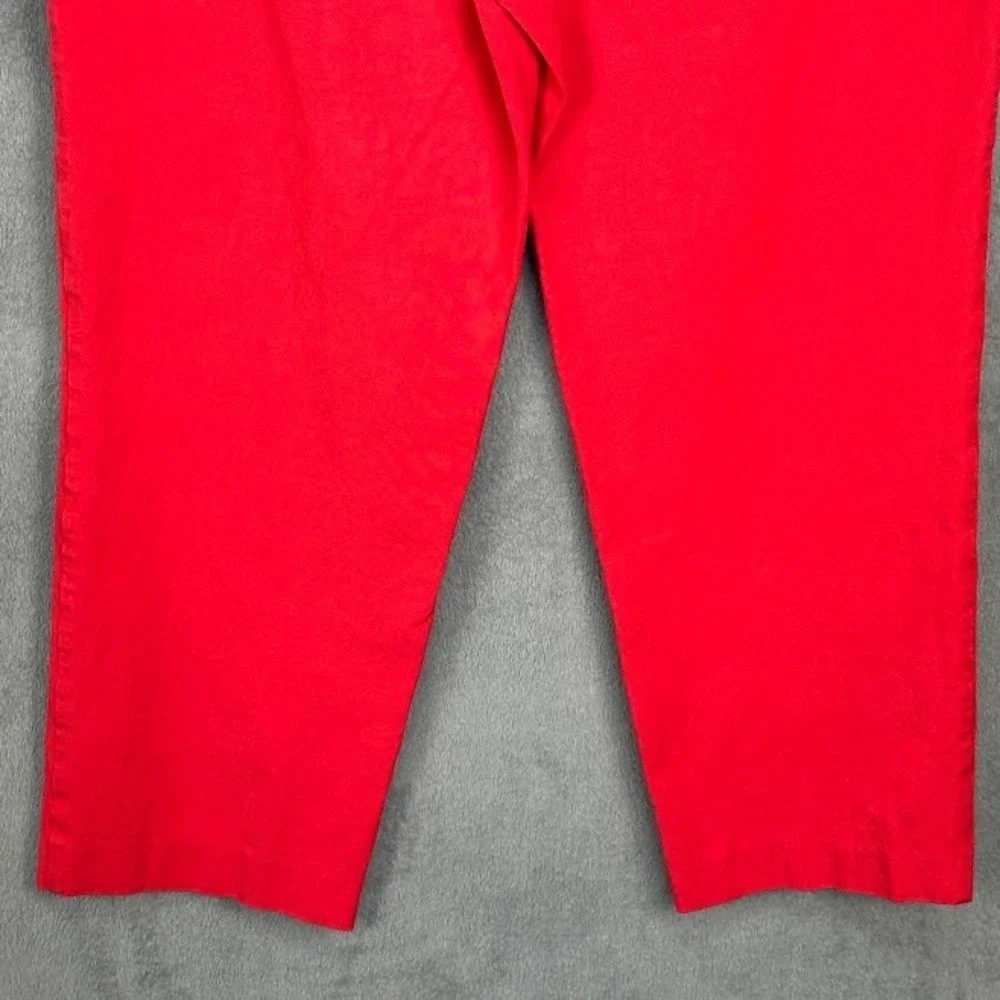 Boden Pants Womens 10R Pink Bi-stretch Tapered Ankle Trouser Stretch Career